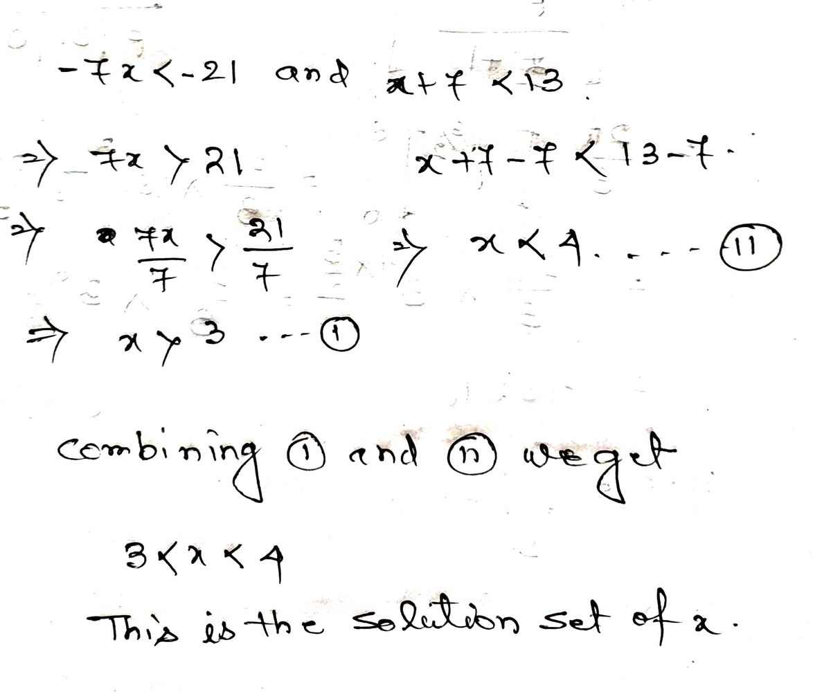 Algebra homework question answer, step 1, image 1